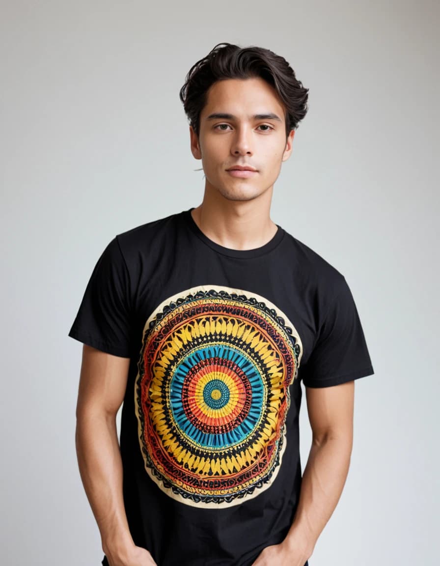 Red Animal Men Tee