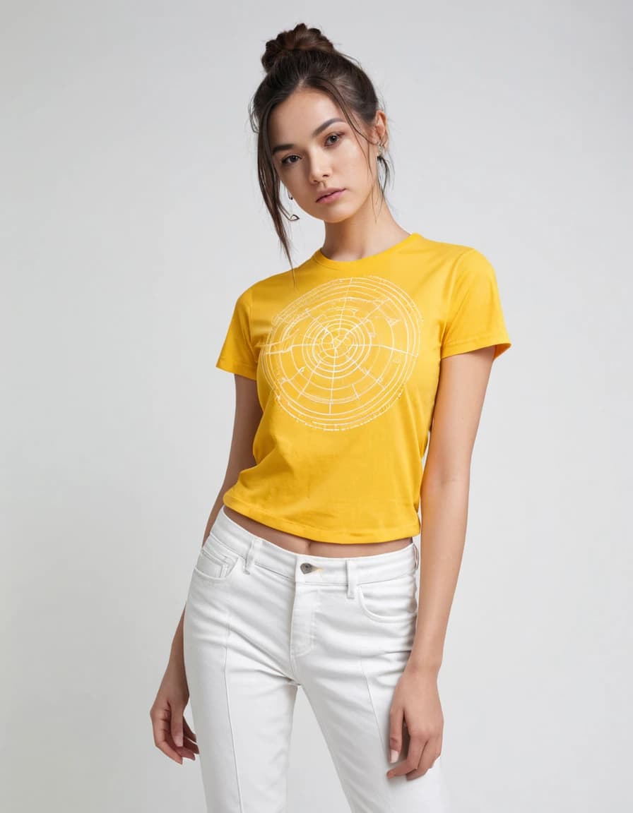 Floral Breeze Unique Tee